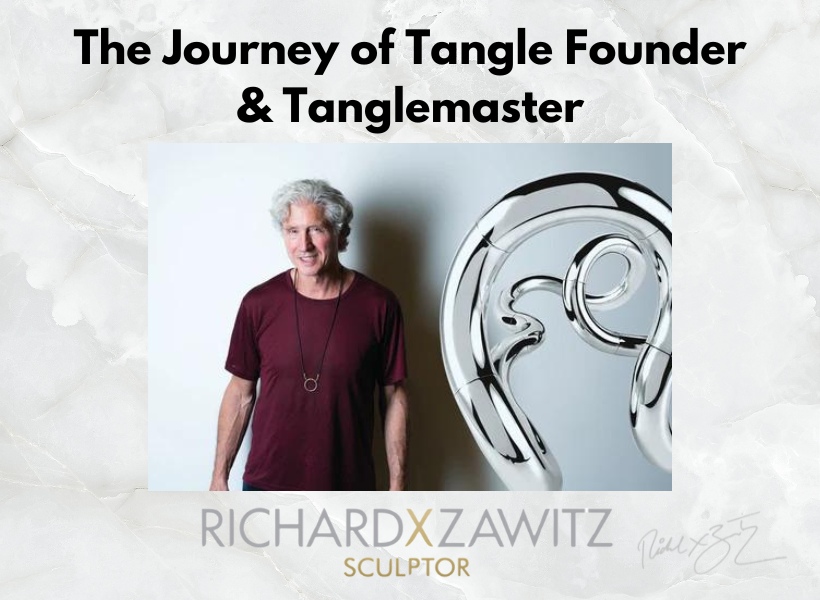 RICHARD MILLE 　オブジェ　置き物　限定品　　芸術品 The Journey of Tangle Founder: Richard X. Zawitz 🌀 - Tangle Creations