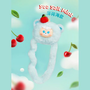 NEW! Tangle® x HiddenWooo diudiu baby Mallow Bears Plush Keychain