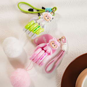 NEW! Tangle® x HiddenWooo Abebe Bear Pendant Blind Box