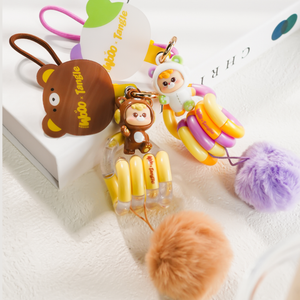 NEW! Tangle® x HiddenWooo Abebe Bear Pendant Blind Box