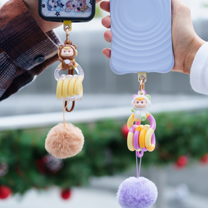 NEW! Tangle® x HiddenWooo Abebe Bear Pendant Blind Box