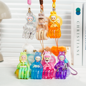 NEW! Tangle® x HiddenWooo Lovely Bunny Pendant Blind Box
