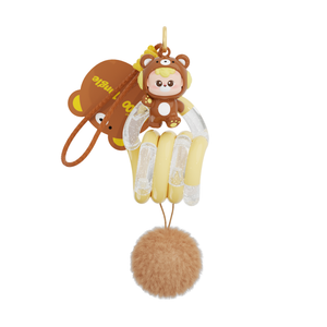 NEW! Tangle® x HiddenWooo Abebe Bear Pendant Blind Box