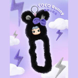NEW! Tangle® x HiddenWooo Cimmy Lovely Bunny Plush Keychain