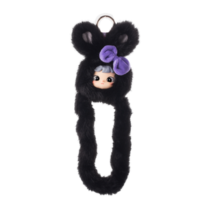 NEW! Tangle® x HiddenWooo Cimmy Lovely Bunny Plush Keychain