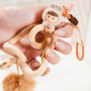 NEW! Tangle® x HiddenWooo Abebe Bear Pendant Blind Box