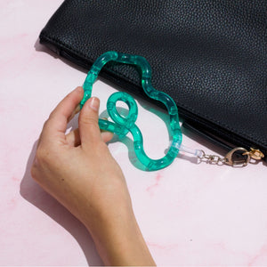 Tangle® Jr. Jelly Keychain Mint